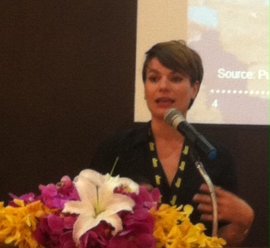 Emmanuelle Moeglin at in-cosmetica Asia