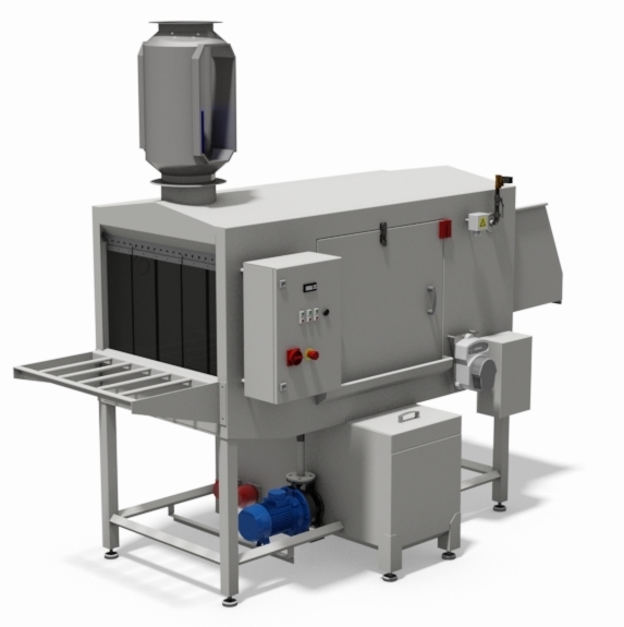 IWM T200 basket/crate washer 