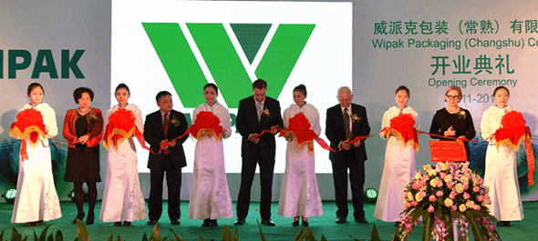 Wipak Changsu factory opening ceremony