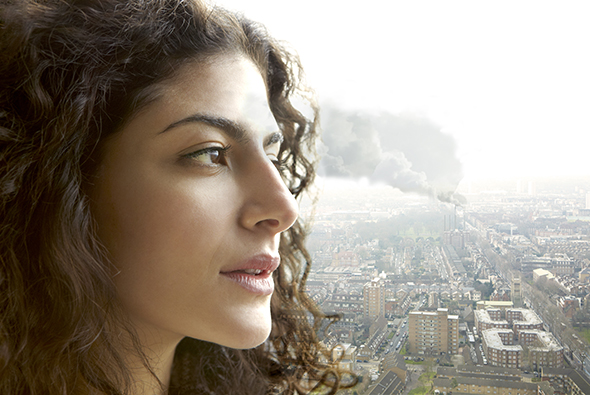 Olay studies pollution effects on skin