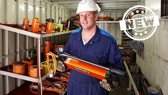 New Holmatro hand pump