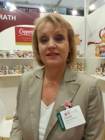 Claudia Brenner, export manager of Coppenrath 