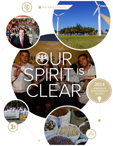 Bacardi 2014 CR report cover