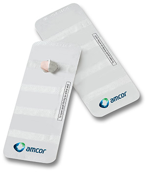 Amcor AOF child-resistant blister lidding