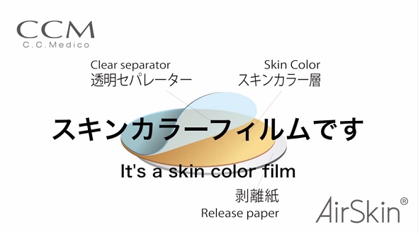 AirSkin: new concept in concealing foundation from CCM