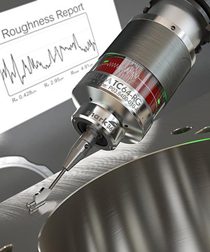 The new TC64-RG surface roughness gauge enables the automated testing of workpiece surfaces in machine tools.