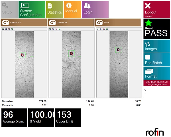 Rofin VisionPerfo Control