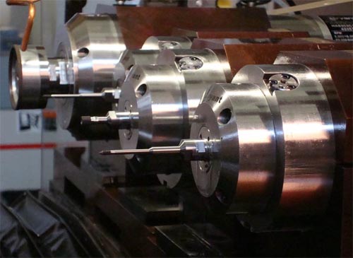 Multiple spindle setup