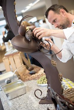 'Chocolate art' at the Barry Callebaut Academy opening in Cologne