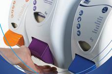 Deb hand-sanitizing systems