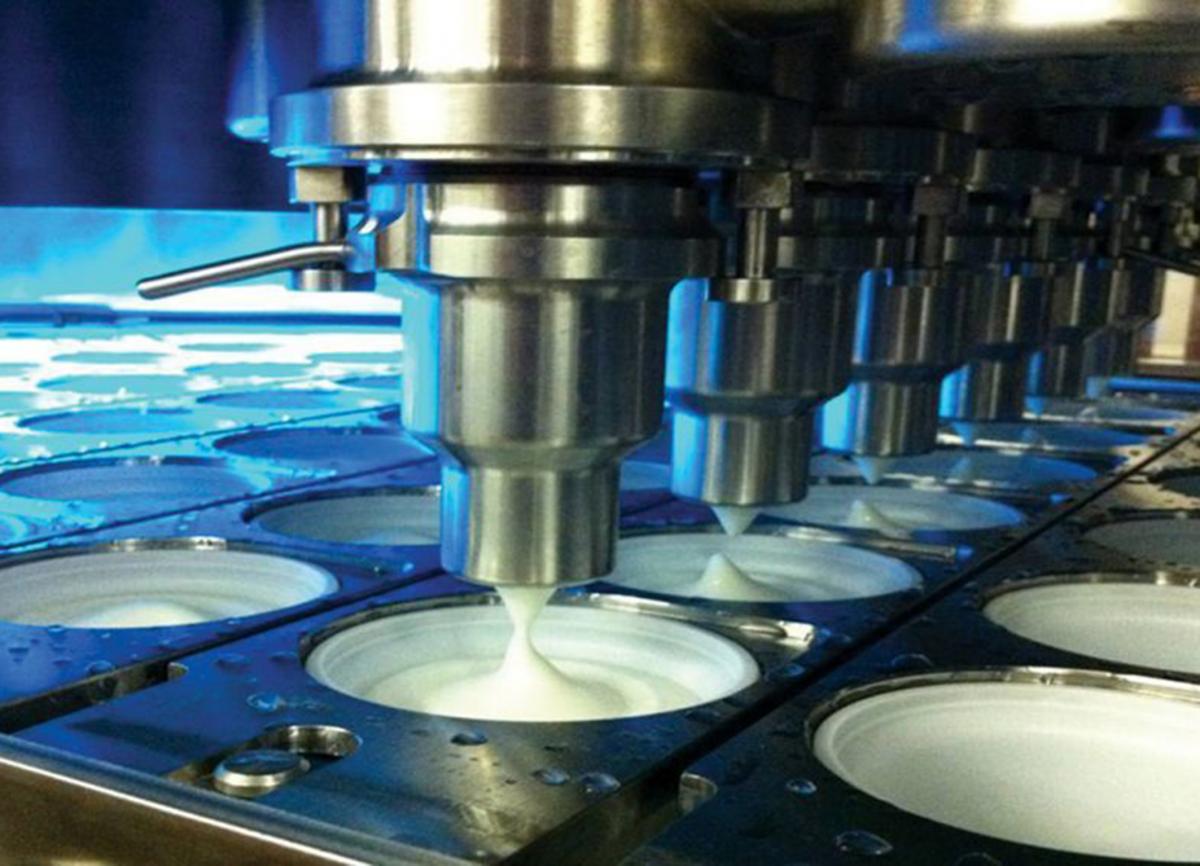 Osgood fill-and-seal machine for yogurt