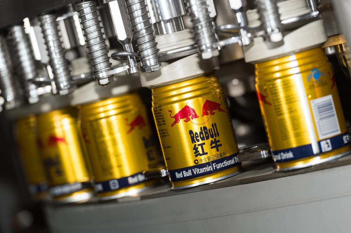 Red Bull at Krones' filling system