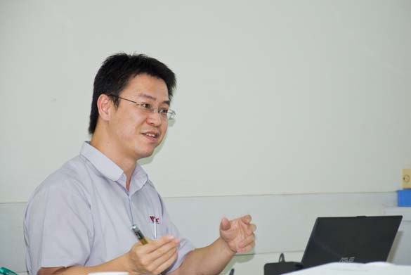 Mr. Jeff Chang, manager of Overseas Sales Department.