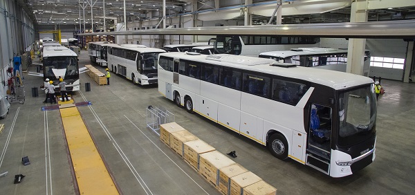 Scania bus production in India