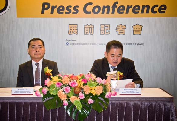 Mr Brain Lee and Mr David Chuang