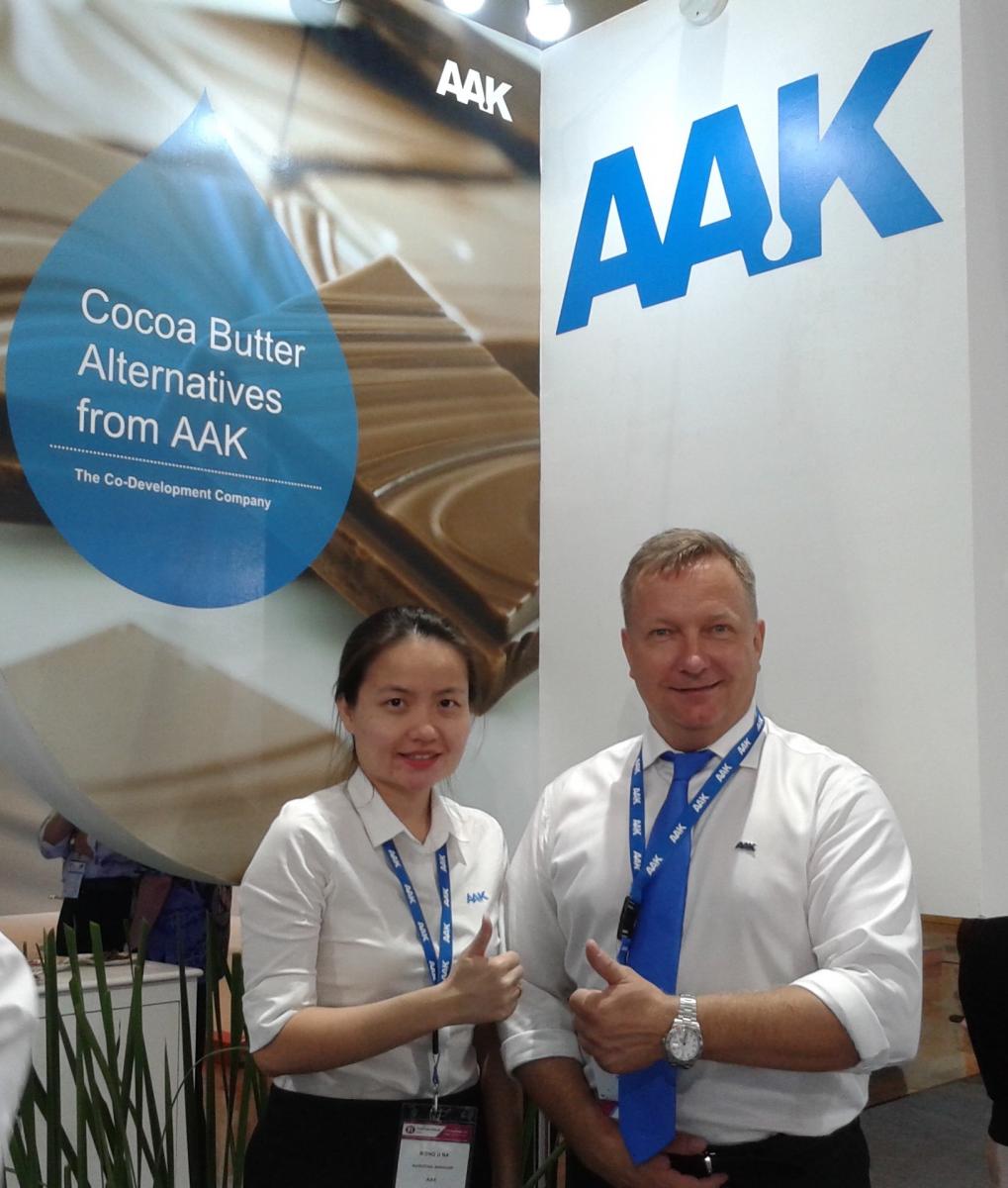 Li Na Wong and Michael Skriver of AAK