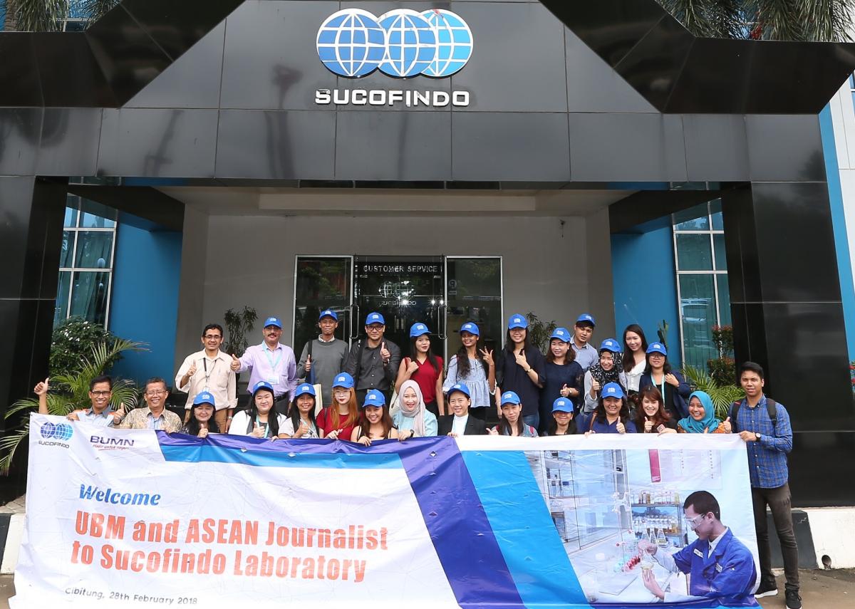 Sucofindo welcomes the press and UBM, Fi Asia organisers
