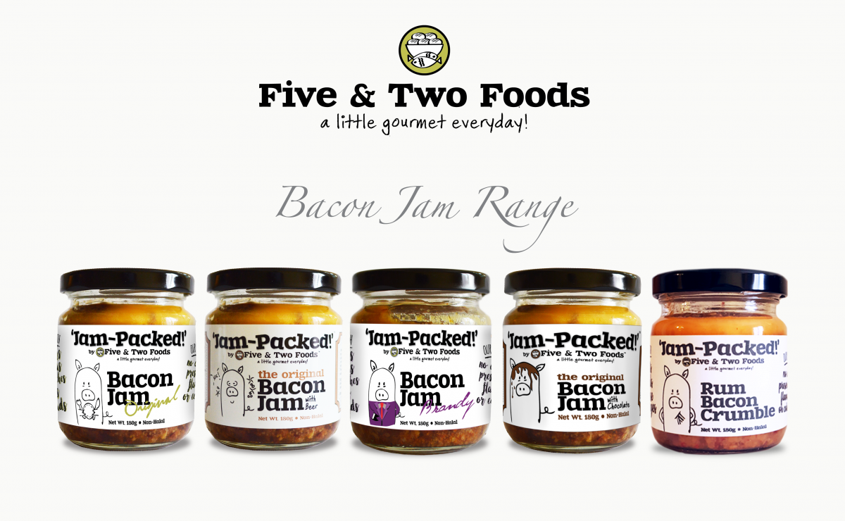 Five & Two Foods Bacon Jams
