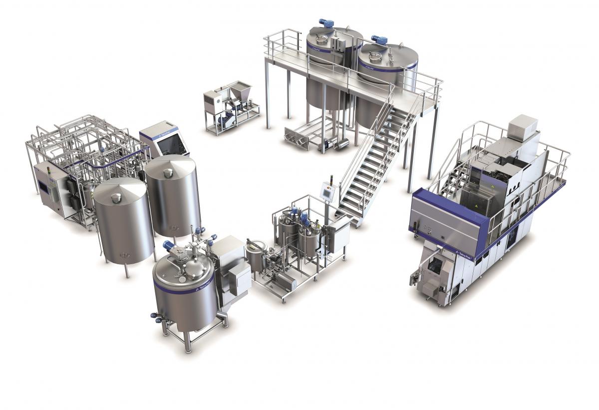 Tetra Pak's complete processing line for white cheese