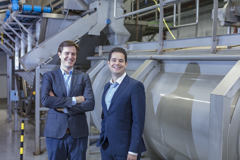 Kees Aarts, Founder and CEO Protix, and Andreas Aepli, CEO Bühler Insect Technology Solutions