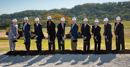 Cabot Corp. - Dow groundbreaking for new plant 