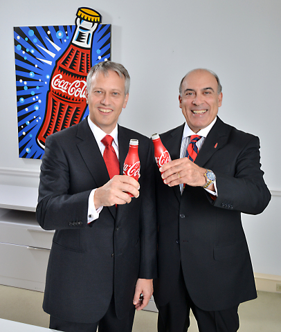 The Coca-Cola Company's James Quincey and Muhtar Kent