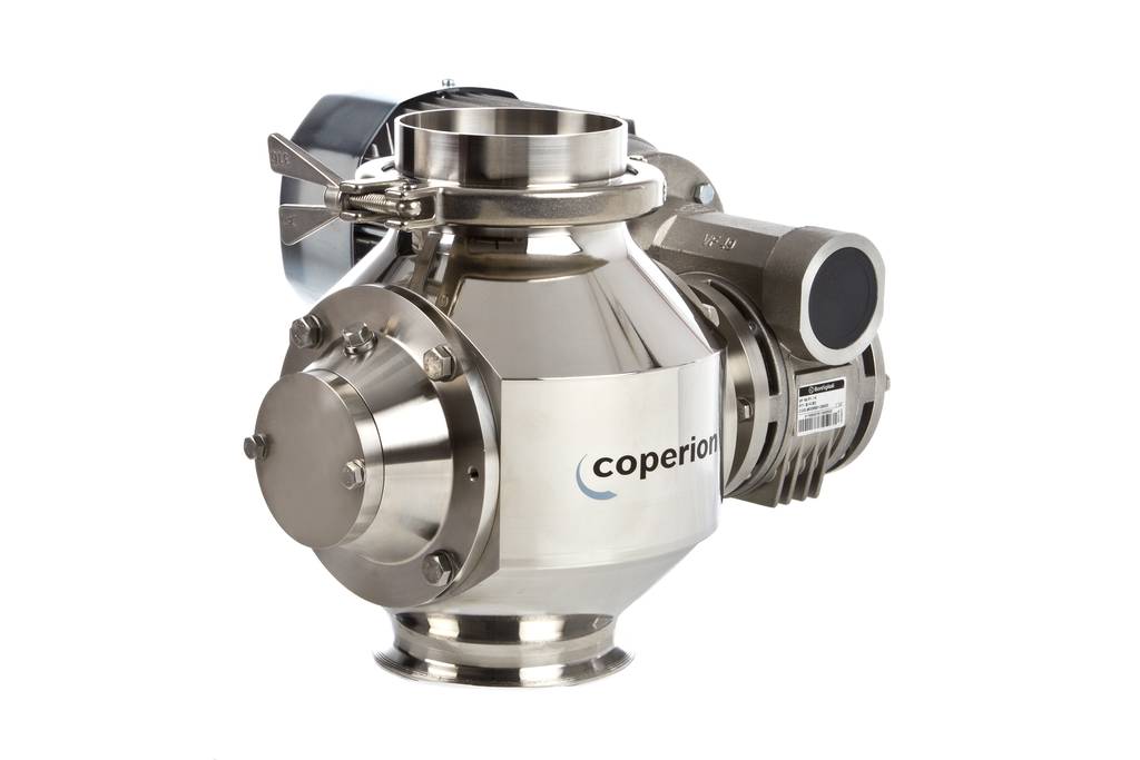 Hygienic rotary valve from Coperion