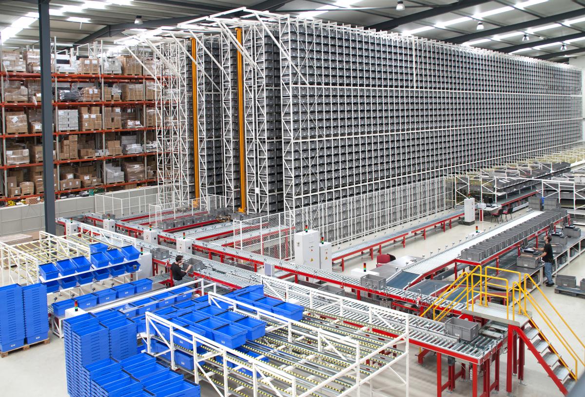 Consoveyo automated storage and retrieval system