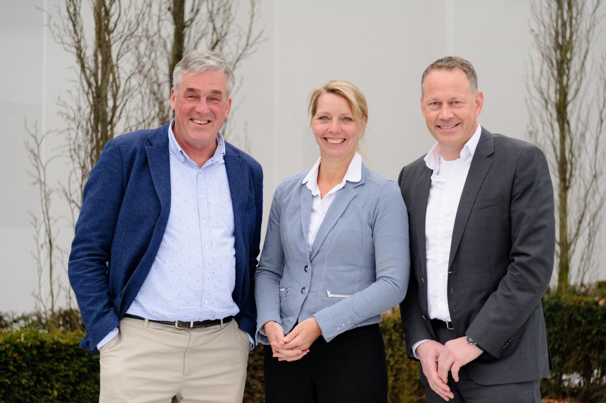 New appointees at Crisp Senssation: Henk Spoon, Christien van Beusekom, Andries Raven