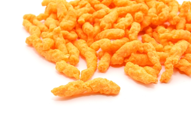 Puffy snacks can be made puffier and more nutritious with pomace