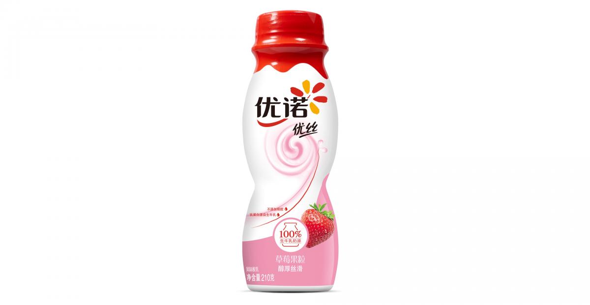 Yoplait Perle de Lait - General Mills product for China market