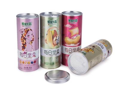 Cylindrical composite packaging containers from Guangzhou Hong Wang Packaging Limited