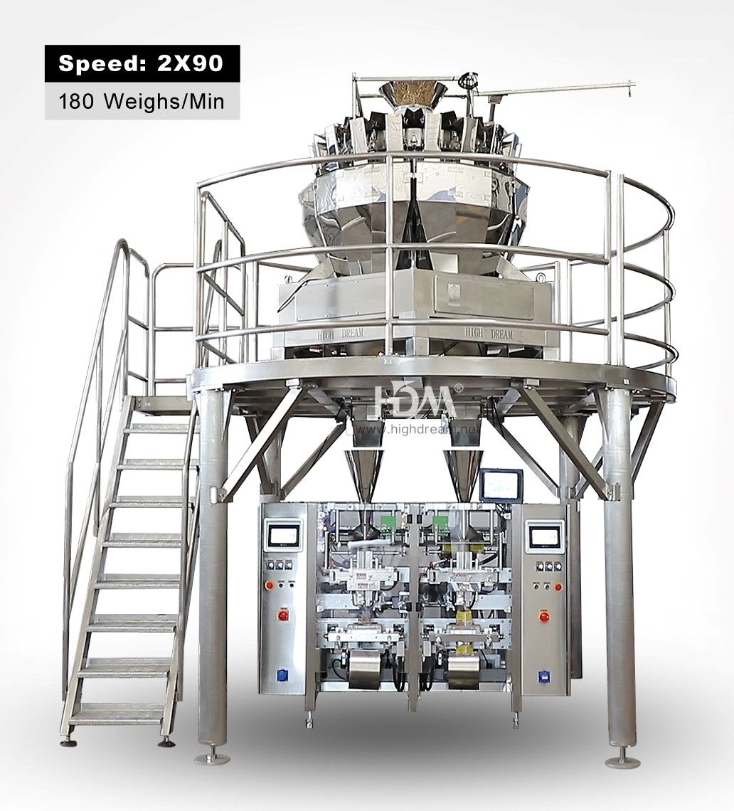 High Dream's Multihead weigher with memory hopper