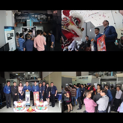 Snippets of Hurco open house celebration in Singapore 