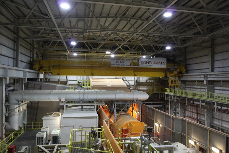 The Konecranes 370/20/3.2 .SM crane set