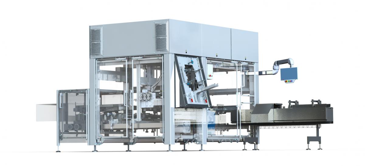 Carton forming, product loading and carton closing in one integrated unit - Bosch and Kliklok