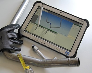 As the mobile version, 't project Draft' contributes to more time-efficient and more flexible tube manufacturing.
