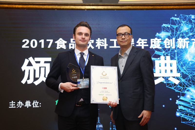 Sacmi receives Award at the Food Beverage Equipment and Engineer Summit in Shanghai,