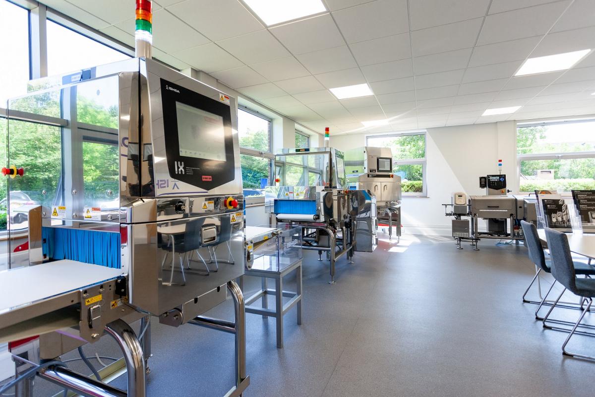 Ishida Europe's QC demonstration facilities in the UK