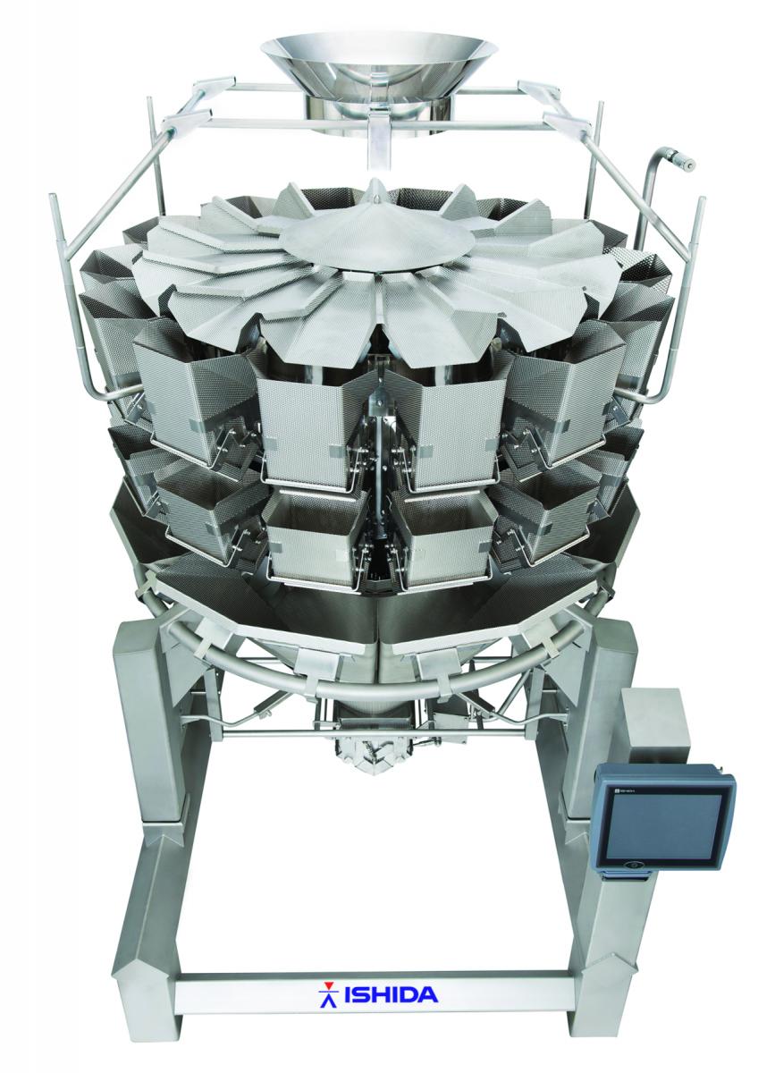 Ishida’s RV Series Open Frame CCW multihead weigher