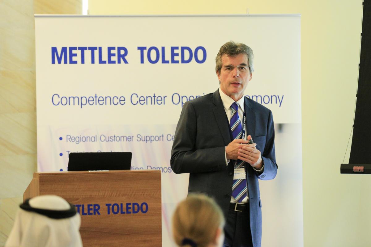 Jean-Claude Alder, GM, METTLER TOLEDO Sales International