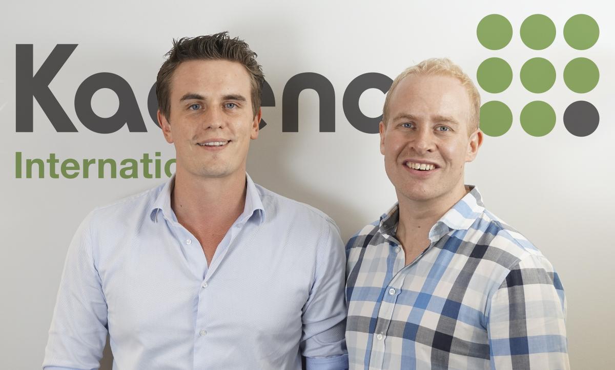 From left, Patrick Young, Insights Director and Phil Steggals, Managing Director of Kadence Singapore 