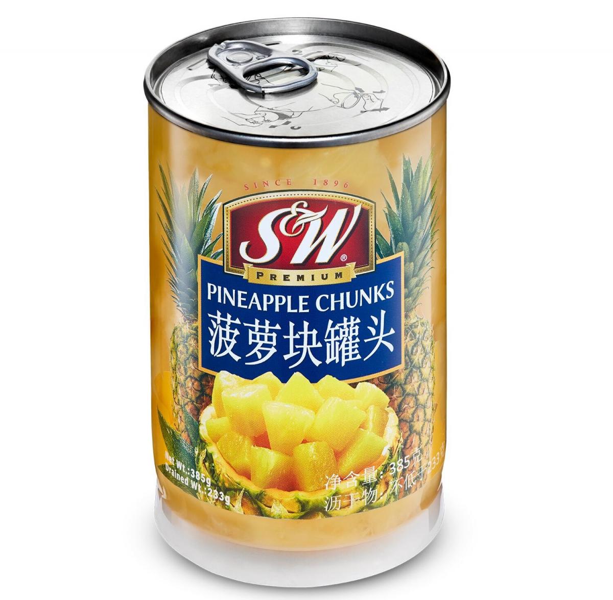 S&W uses Klear can packaging for fresh fruit products sold in China and Korea