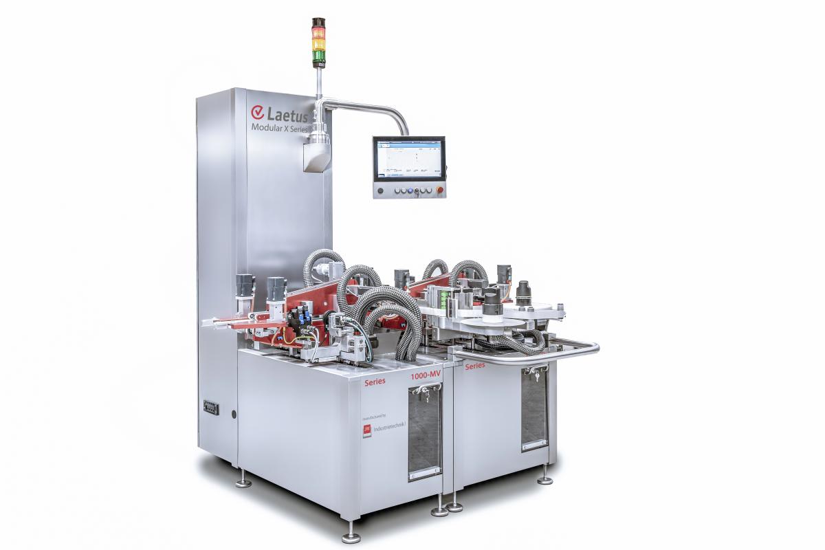 Laetus: modular serialization platform Modular X enables fully automated refitting in under 60 seconds