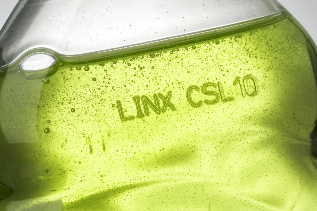 Linx Printing CSL10 coder used on plastic