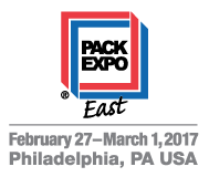 Pack Expo East 2017 will be held on Feb 27-March 1