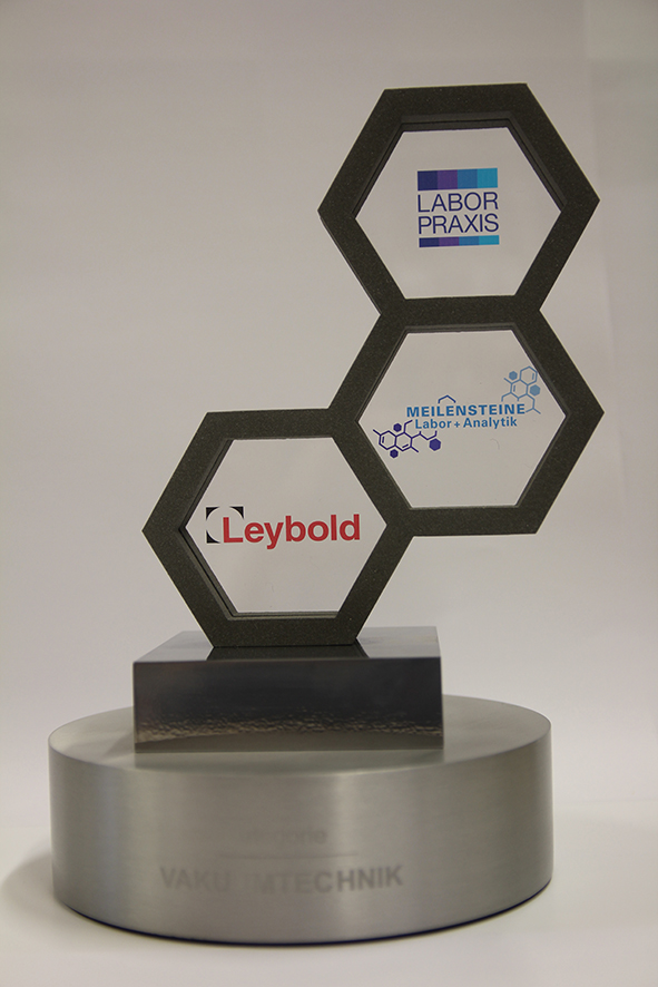 Leybold received a Milestone Award for its vacuum technology