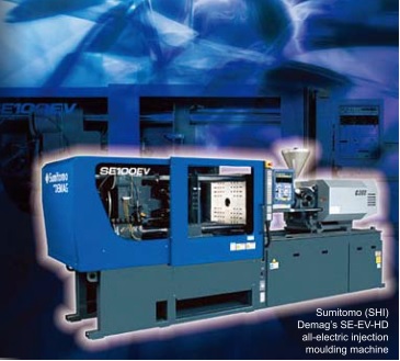 : Sumitomo (SHI) Demag's SE-EV-HD all-electric injection moulding machine