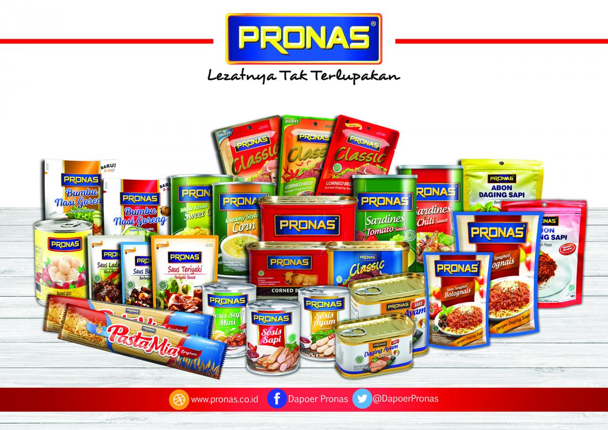 Range of products from Pronas