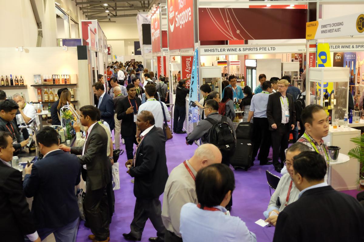 Wide array of exhibits at the ProWine Asia 2016 edition